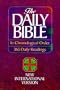 The Daily Bible: With Devotional Insights to Guide You Through God's Word New International Version