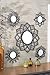 Grasslands Road Metal Lotus Mirror, 18-Inch