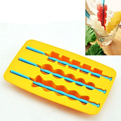 ULATREE Summer Bestsellers Boxed Ice Tray Lattice Mold With Three Stirring Rods