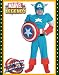 Search : Captain America Deluxe Muscle Child Costume (Husky 10-