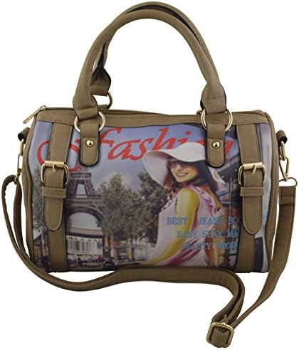 Dreams Collection Paparazzi Women's / Girls Satchel Handbag (Khaki)