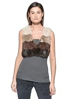 Met Chaleco (Marrón / Beige)