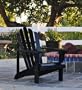 Shine Company 4611BK Standard Westport Adirondack Chair