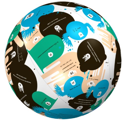 American Educational Vinyl Algebra 2 Clever Catch Ball, 24