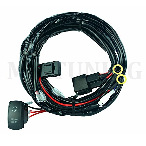 Mictuning Universal 14AWG 14ft 1Lead Heavy Duty Wiring Harness Include