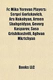 FC Mika Yerevan Players: Sergei Gorlukovich, Ara Hakobyan, Armen Shahgeldyan, Gevorg Kasparov, Soso Grishikashvili, Aghvan Mkrtchyan-