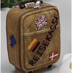 SPARDOSE 12CM REISEKASSE 17749