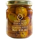 Natural Meski Olives and Harissa