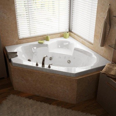 christmas Curacao Corner Whirlpool Bathtub LocationB008C949W6