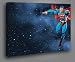 Kitchen & Housewares : Superman space canvas, Dc comic, High quality canvas print. SUPERMAN