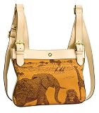 Hunting World Serengeti Orange Fabric Flat Shoulder Pouch 3586OR