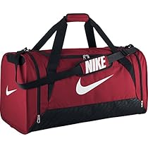 Nike Brasilia 6 Large Duffle Bag (GYM RED/BLACK//WHITE)
