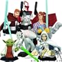 Star Wars Clone Wars Bust-Ups Statues Set of 8