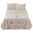 Simply Shabby Chic Floral Patchwork Quilt