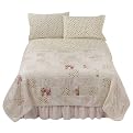 Simply Shabby Chic Floral Patchwork Quilt