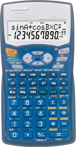 SHARP ピタゴラス スタンダード関数電卓 測量士試験・土地家屋調査士試験対応 128関数・機能 10桁EL-509E-AX