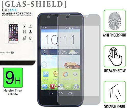 [ZTE Zmax Pro Zmax Plus 2 Kirk Z988 Imperial Max] Temper Glass [9H] HD Clear Clarity .03mm Tempered Glass Protector [GLAS SHIELD] [LIFETIME WARRANTY]