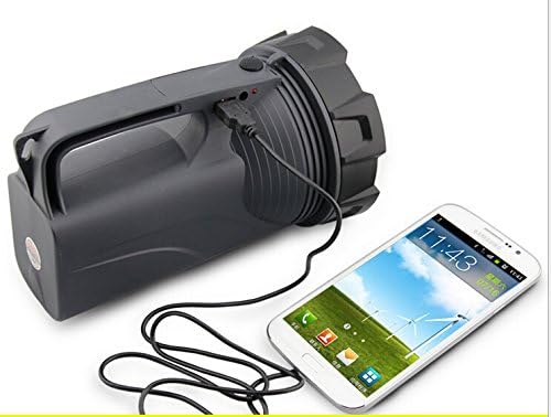 FUMAT 5W 5500MAH Support USB Mobile Phone 5V 500mA Charging LED Searchlights Lantern Far Shooter Hand Lamp