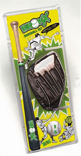Bronx Baseball Bat Ball & Glove Set BBSK Baseball Set