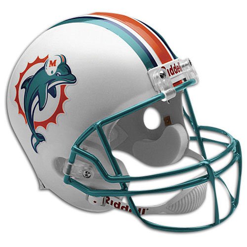 Dolphins Riddell NFL Deluxe Replica Helmet
