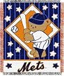 New York Mets 36"x48" Woven Baby Throw Blanket - Baseball Sports Merchandise