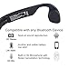 SainSonic BM-7 Bone Conduction Headphone, with Led Light Both Sides, FCC Certified, Open & Safer, No Hearing Impairment, Revolutionary, Waterproof, Bluetooth 4.0, Wireless – Midnight Black