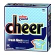 Cheer Powder Detergent, Colorguard, Fresh Linen Scent, Case Pack, Four - 60 Load Boxes (240 Loads)