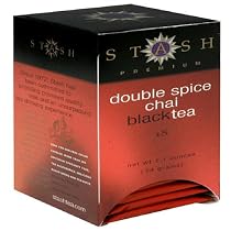 Stash Premium Double Spice Chai Black Tea, Tea Bags, 18-Count Boxes (Pack of 6)