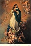 Immaculate Conception Religious Virgin Mary Art Postcard Print - 4" X 6"