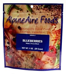 AlpineAire Foods Blueberries, Whole, Freeze-Dried