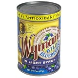 Review Wyman's  / Wyman Wld Blueberries/Lt Syrup, 15-Ounce (Pack of 6)