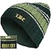 Sublime - Cable Knit Striped Logo Beanie Hat