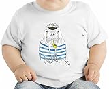 Sailor walrus オーガニックベビーTシャツ 12 - 18 Months