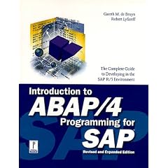 Introduction to ABAP/4 Programming for SAP