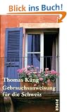 Gebrauchsanweisung f�r die Schweiz