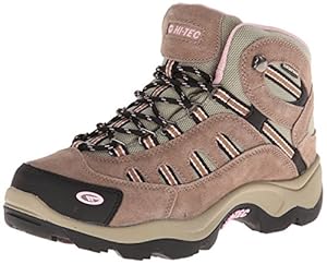Hi-Tec Women's Bandera Mid WP Hiking Boot,Taupe/Blush,8 M US