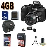 Fujifilm FinePix S2950 14 MP Digital Camera with Fujinon 18x Wide Angle Opt ....
