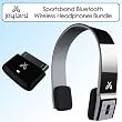 JayBird SB2MB Sportsband Bluetooth Wireless Headphones Midnight Black Bundle