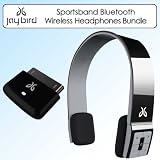 JayBird SB2MB Sportsband Bluetooth Wireless Headphones Midnight Black Bundle