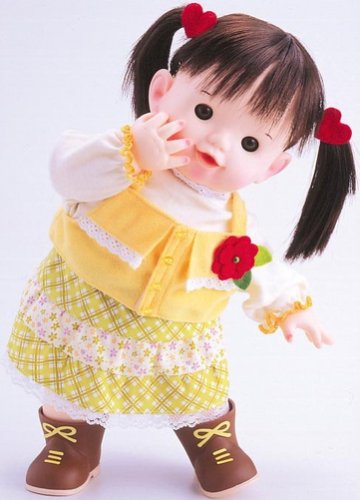 ぽぽちゃん 着せ替え コレクション お花のコサージュ付きベストセット