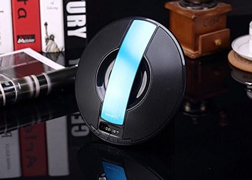 Lwind® UFO Universal High-end Bluetooth Speaker Trumpet Bluetooth Car Subwoofer Portable Audio Players, Hands-free Calls for Support, Follow One's Inclinations, No Matter in Indoor or Outdoor-blue