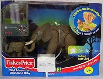 Fisher Price Wild Adventures Elephant and Baby