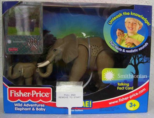 Fisher Price Wild Adventures Elephant and Baby