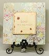 LOVE One Another, Inspirational Wall/Table Plaque with Metal Easel