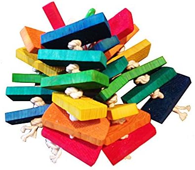Wacky Wafers Medium 11" X 6" Bird Toy