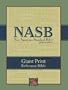 Giant Print Reference Bible-NASB (Black Genuine Leather)