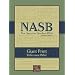 Giant Print Reference Bible-NASB (Black Genuine Leather)