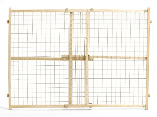 Midwest Wire Mesh Pet Gate, 29 Inches to 50 Inches wide by 32 Inches tall