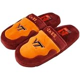 Virginia Tech Hokies Maroon Scuff Slippers