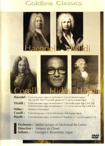 Haendel : concerto pour orgue et orchestre n.6 en si bemol majeur op.33 / Une nuit a lisbonne op. 63 / Vivaldi : concert dvd, Film dvd Haendel : concerto pour orgue et orchestre n.6 en si bemol majeur op.33 / Une nuit a lisbonne op. 63 / Vivaldi : concert